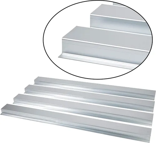 Vista 4 de KUAFU Rieles de soporte para caja de camioneta compatibles con Ford F150 F250 F350 F450 Super Duty 1997-2010 Rieles de soporte para caja