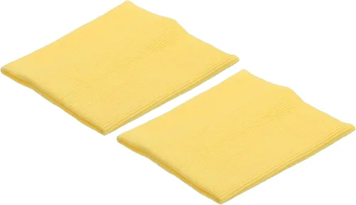 Vista 22 de MECCANIXITY Puños elásticos con bordes acanalados de 4 x 3.5 pulgadas, tela de algodón, cinta elástica para coser, color negro, 1 par