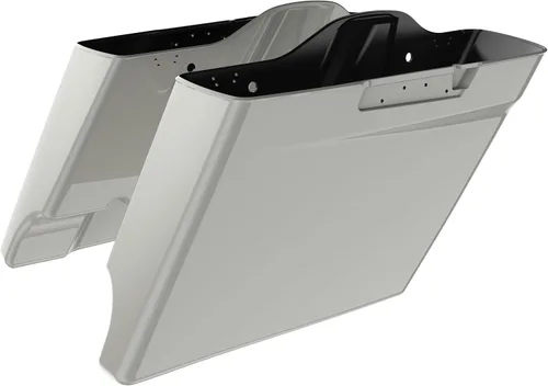 Vista 35 de Alforjas extendidas para Harley Touring Street Glide, Electra Glide, Road Glide 2014-2023 (whisky ámbar)