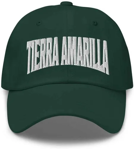 Vista 5 de Tierra Amarilla Gorra de béisbol Tierra Amarilla Sombrero de papá Nuevo México NM Sombrero Bordado Recuerdo