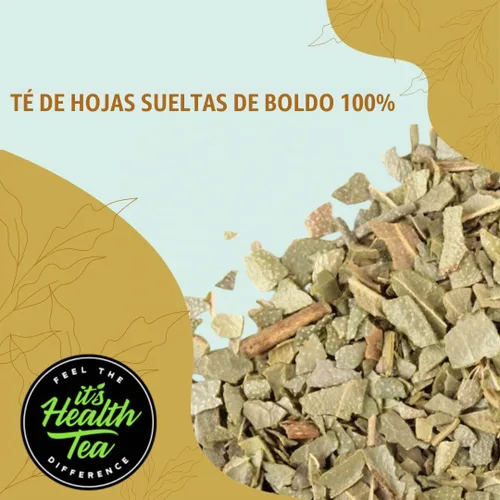 Vista 6 de Té de hierbas Boldo, utilizado tradicionalmente para la comodidad digestiva y el flujo biliar saludable 35 bolsas de té filtradas incluidas Sin