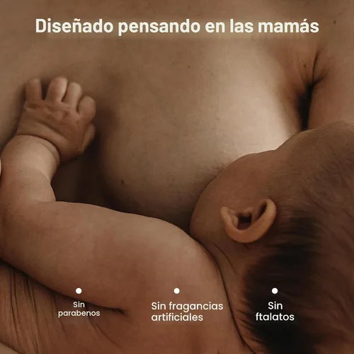 Vista 4 de Frida Mom Máscara de pecho para lactancia: fabricada con fenogreco + hinojo para aumentar el suministro de leche, 2 máscaras de hoja, sin fragancias
