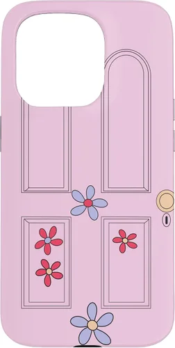 Vista 14 de Disney and Pixar's Monsters, Inc. Boo Door - Carcasa para iPhone 17, color lila