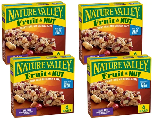 Vista 20 de Nature Valley Barras de granola de frutas y nueces, cereza de chocolate oscuro, 6 unidades, 7.4 onzas