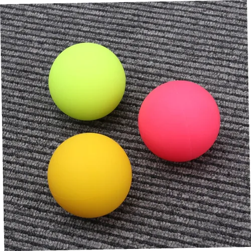 Vista 2 de Mipcase Bola de masaje de yoga de silicona para rodillo muscular y liberación miofascial rodillo trasero extra firme para terapia física y alivio