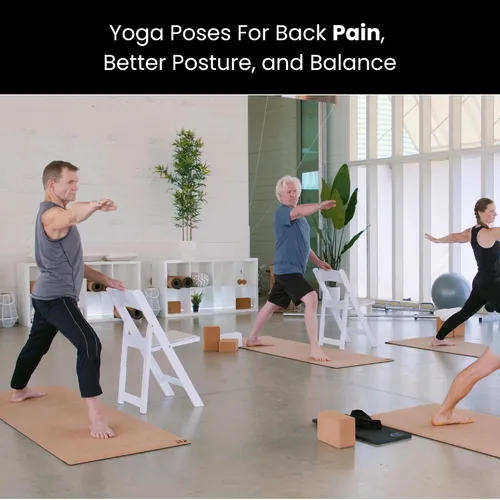 Vista 6 de Yoga Vitality - Chair Yoga For Seniors, Older Adults, and Absolute Beginners Made For Healthy Aging, Improved Mobility, Joint Health, Balance, Pain