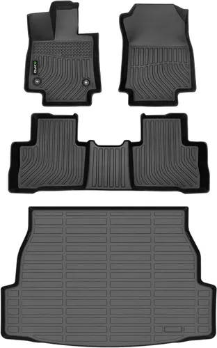 Vista 73 de Alfombrilla de maletero para todo tipo de clima para Mazda CX-30 2020-2025 2026, accesorios de maletero de auto de ajuste personalizado - Negro