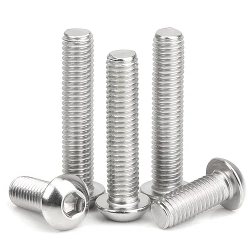 Vista 33 de Tornillo de Cabeza de Botón M3-0.5x12mm con Enchufe de Casquillo, Tornillos M3 de 12mm Métricas, Tornillos Allen Hexagonales, Acero Inoxidable