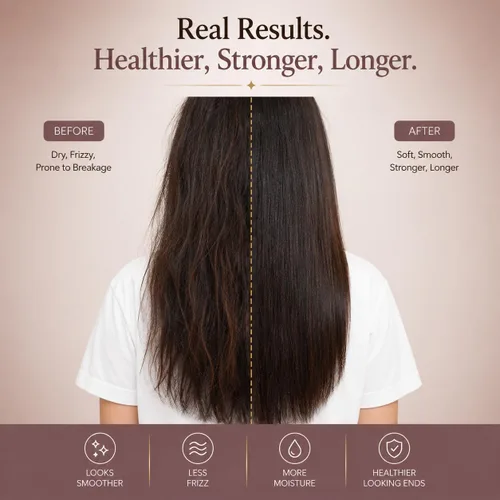 Vista 6 de Acondicionador sin enjuague para extensiones de cabello y peluca, mantiene tus pulgadas