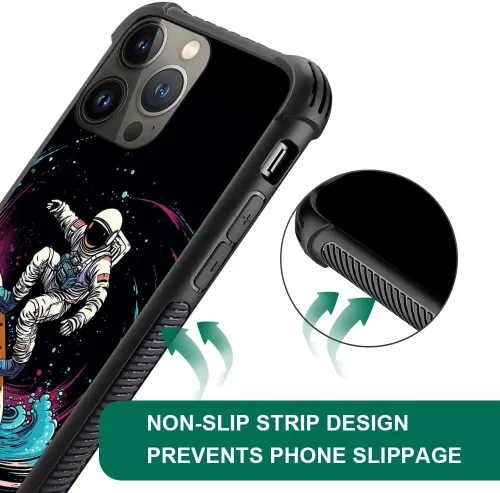 Vista 416 de Funda compatible con iPhone 15, diseño de elefantes africanos, diseño increíble a prueba de golpes, antiarañazos, carcasa trasera de policarbonato