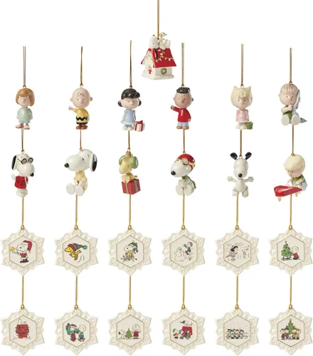 Vista 26 de Lenox 897746 Figura Iluminada de Navidad de Peanuts, Decoraciones de Navidad, Decoración