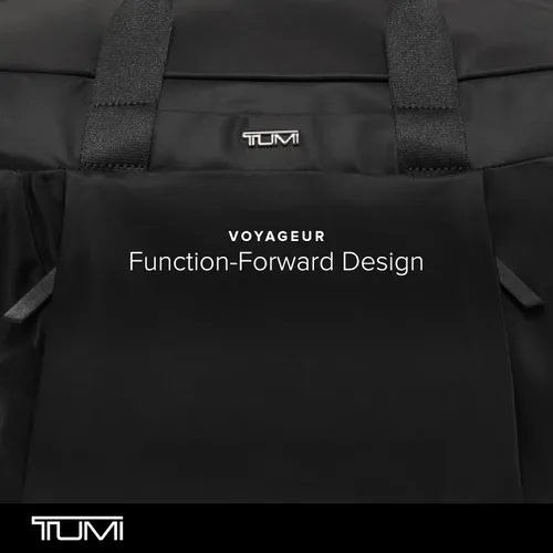 Vista 6 de TUMI - Voyageur Malta DuffelMochila - Bolsa de viaje premium, NegroPlomizo