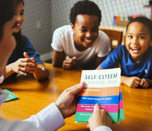 Vista 6 de Totika Self Esteem Juego, Un juego de diversión, habilidad y comunicación.