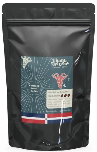 Vista 16 de Thank the Goat Made to Order Café molido gourmet, recién tostado, tostado medio de Huila, Colombia, 12 oz.
