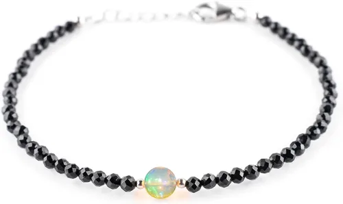 Vista 19 de Multi Gemstone Dainty Choker Bracelet
