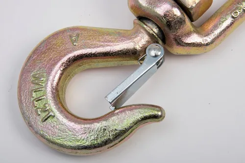 Vista 8 de Hi-Gear Ganchos giratorios de elevación de 2 toneladas para cadenas de elevación, capacidad de trabajo de 4,400 libras, gancho giratorio resistente