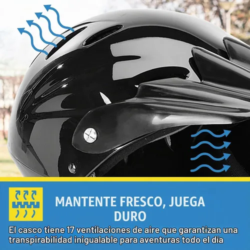 Vista 6 de Razor Casco juvenil de cara completa, carcasa exterior de plástico ligero con correas ajustables para jóvenes jinetes