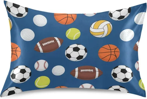 Vista 34 de Fundas de almohada de seda con estampado negro de camión monstruo para cabello y piel, suave, transpirable, suave, refrescante, funda de almohada