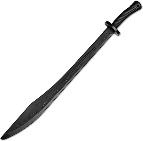 Vista 5 de Master USA Polymer Training Equipment, Black Polypropylene Blade, Martial Arts Training Gear, Rounded Tip- Practice, Cosplay