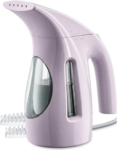 Vista 13 de HiLIFE Vaporizador para ropa, diseño portátil de mano, gran capacidad de 240ml, 700W, vapor penetrante fuerte, elimina arrugas, para el hogar