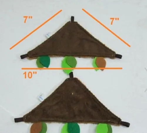 Vista 5 de Juego de 4 jaulas para mascotas, diseño vertical de bosque de troncos verticales, para hámster, ardilla, hámster, 4 unidades, diseño de bosque