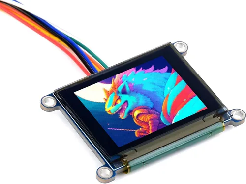 Vista 10 de waveshare 1.14inch LCD módulo 65K RGB pantalla IPS color pantalla para frambuesa Pi/para Arduino/para VisionFive2/STM32, etc. Interfaz SPI 3.3V/5V