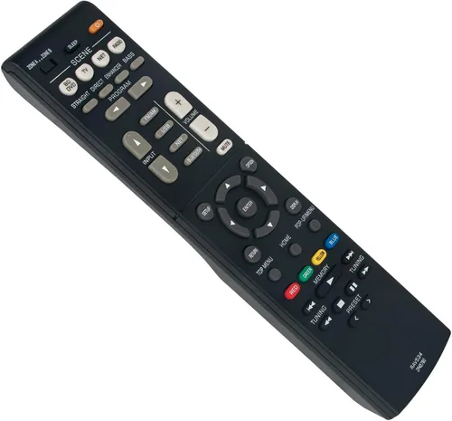 Vista 4 de RAV534 ZP45780 Control remoto de repuesto para receptores de audio Yamaha RX-V481D RXV485 RX-V485 RXV581 RX-V581 RXV581BL RX-V581BL RXV481 RX-V481BL