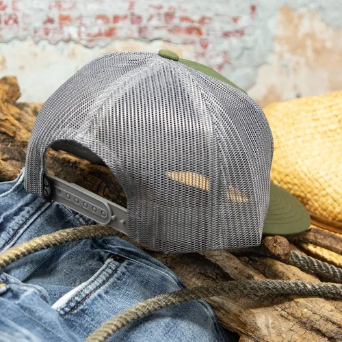 Vista 3 de HOOEY Cheyenne - Gorra de malla ajustable con cierre de cremallera