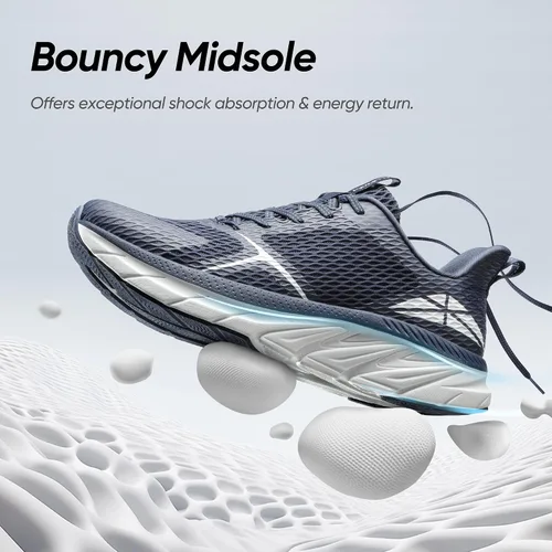 Vista 2 de ALLSWIFIT Tenis para correr en carretera para hombre, cómodos, transpirables, atléticos, entrenamiento, gimnasio, entrenamiento cruzado, zapatos