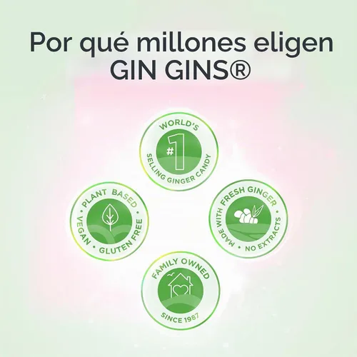 Vista 8 de GIN GINS Boost Red Magic Ginger Chews Soporte digestivo de 2 libras, 1 paquete