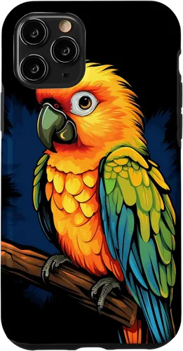 Vista 29 de Sun Conure - Funda para iPhone 17, diseño de pájaro tropical