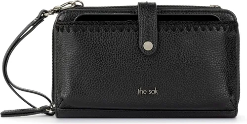 Vista 32 de The Sak Iris Bolso para smartphone cruzado Aspen Stripe / Crochet