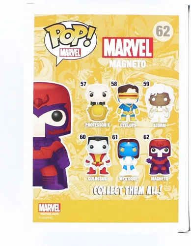 Vista 4 de Figura de acción de Magneto del cómic clásico X-Men de Marvel, marca Funko POP