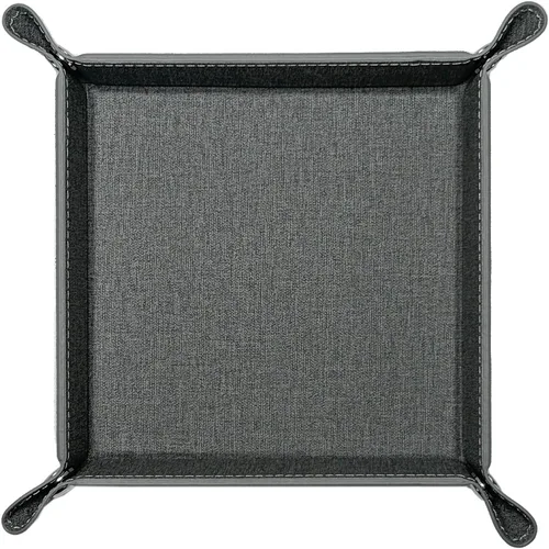 Vista 8 de UnionBasic Bandeja pequeña de valet, bandeja de joyería para anillos, relojes, aretes, organizador de entrada para monedas y llaves, soporte