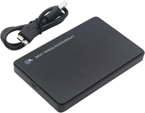 Vista 4 de JacobsParts 2.5" SATA USB 3.0 Disco duro sin herramientas HDD SSD Caja externa