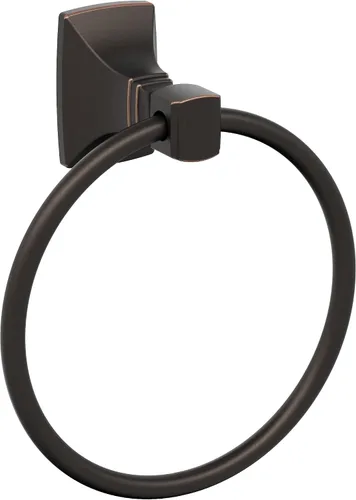 Vista 43 de Amerock BH36012 Highland Ridge 7-7/16" Anillo de toalla montado en la pared - Cromo Cromado