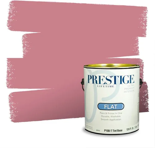 Vista 14 de Prestige Paints Pintura exterior e imprimación en uno, 1 galón, plano, coincidencia comparable de Valspar* Amber Rose*