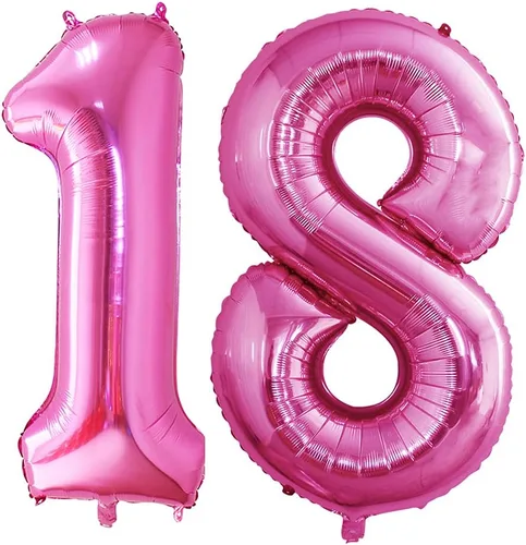 Vista 35 de Goer, conjunto de globos de papel aluminio para decoraciones de cumpleaños, globos de las letras de feliz cumpleaños y de números Oro