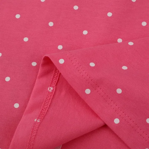 Vista 5 de Vestido casual de algodón de manga corta para niñas pequeñas, vestidos básicos para leggings Animales (Animals)