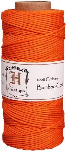Vista 5 de Carrete de cuerda de bambú 20lb 205'-Negro