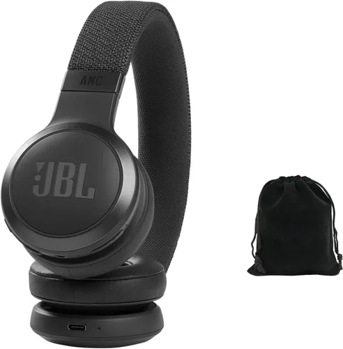 Vista 2 de JBL Live 460NC Auriculares inalámbricos con cancelación de ruido, Bluetooth 5.0, batería de 50 horas, llamadas manos libres, ANC adaptativo, Google