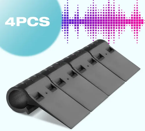 Vista 2 de MOL Sistema de escape de sonido para bicicleta, hace que tu bicicleta suene como una motocicleta (4 piezas) (negro)