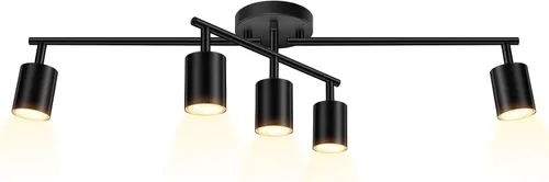 Vista 15 de BoostArea Kit de Iluminación de Riel LED de 2 Luces, Blanco Iluminación de Focos de Techo de 2 Vías, Cabezal de Luz Flexiblemente Giratorio