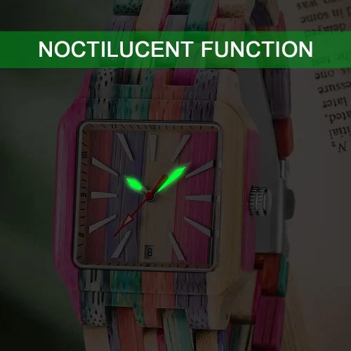 Vista 50 de Dentily Relojes de madera natural para mujer, reloj de cuarzo hecho a mano, reloj de pulsera único deportivo para mujer