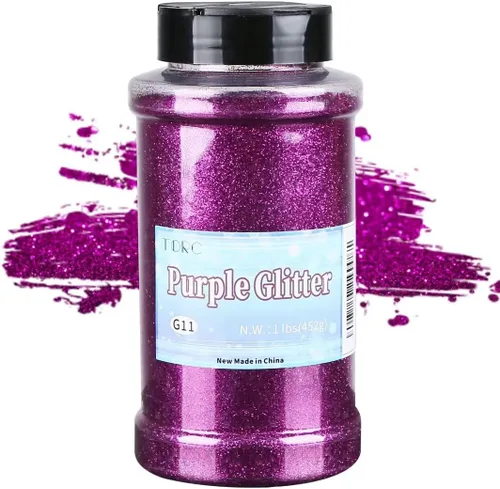 Vista 24 de TORC - Purpurina fina negra de 4 oz, polvo de purpurina para vasos, manualidades de resina, slime, cosméticos, pintura de uñas, decoración
