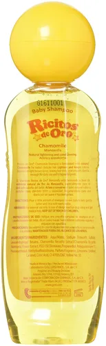 Vista 2 de Set de 3 Ricitos de Oro Champú para Bebés Manzanilla Hipoalergénico Sin Lágrimas Champú