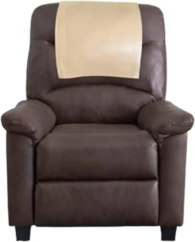 Vista 29 de LL LEATHER LOVERS Funda de cuero para reposacabezas de silla reclinable, sofá, sofá biplaza, protector de muebles, funda para asiento de teatro