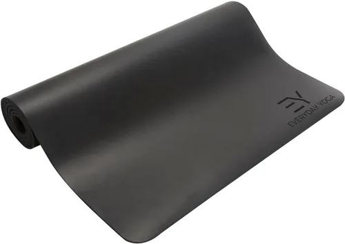 Vista 8 de Alfombrilla antideslizante para ejercicio y fitness, respetuosa con el medio ambiente, antidesgarros, de 0.18 a 0.18 pulgadas de grosor para yoga