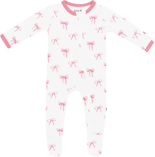 Vista 17 de Kyte Baby - Mameluco unisex con cierre de cremallera, de rayón hecho de bambú, 0-24 meses Barbie Astronauta