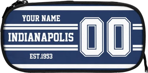 Vista 38 de Estuche de lápices personalizado Arizona con número de nombre, caja de lápices personalizada estilo fútbol, estuche de bolígrafo personalizado